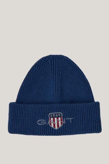 ČEPICE GANT ARCHIVE SHIELD COTTON BEANIE VINTAGE BLUE