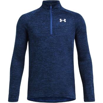 Under Armour TECH 2.0 1/2 ZIP Chlapecké triko s dlouhým rukávem, tmavě modrá, velikost