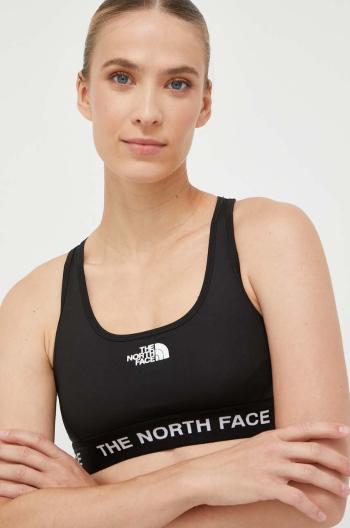 Sportovní podprsenka The North Face Tech černá barva