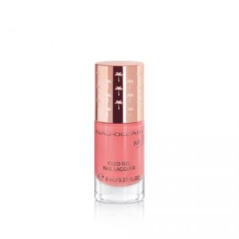 Naj-Oleari Oleo gel Nail Lacquer lak na nehty s gelovým efektem - 12 flamingo pink 8 ml