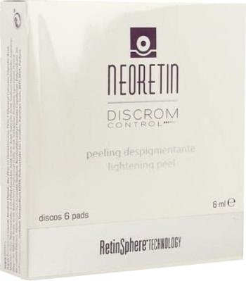 NEORETIN Exfoliační pleťové tampony Discrom Control (Lightening Peel Pads) 6 ks