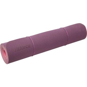 Fitforce YOGA MAT FIT6 Yoga podložka, fialová, velikost