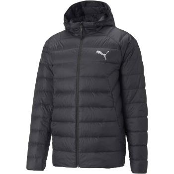 Puma PACKLITE HOODED DOWN JACKET Pánská bunda, černá, velikost