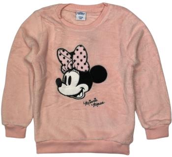 Eplus Dievčenská mikina - Minnie Mouse ružová Velikost - děti: 134/140