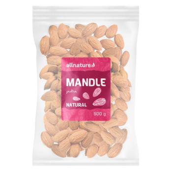 ALLNATURE Mandle jadrá natural 500 g