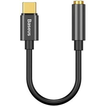 Baseus audio adaptér L54 USB-C samec na 3,5 mm Jack samica, čierna (CATL54-01)