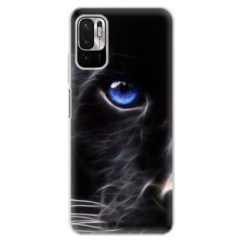 Odolné silikonové pouzdro iSaprio - Black Puma - Xiaomi Redmi Note 10 5G