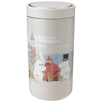 Termohrnek TO GO CLICK MOOMIN Stelton 0,2 l matný pískový