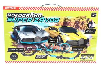 DRIVERO Autodráha super závod 8,4m Bugatti