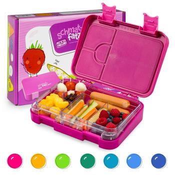 Klarstein Junior Lunchbox, 6 přihrádek, 21,3 x 15 x 4,5 cm (Š x V x H), bez BPA