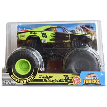 Hot Wheels Monster trucks velký truck - 5 Alarm Red