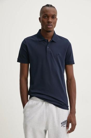 Polo tričko Hollister Co. tmavomodrá barva, KI324-4117