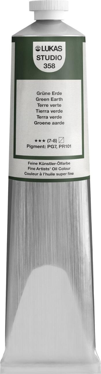 Lukas Studio Aluminium Tube Olejová barva Green Earth 200 ml 1 ks