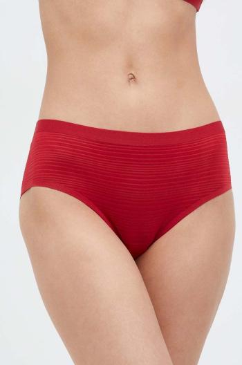 Kalhotky Chantelle SOFT STRETCH červená barva