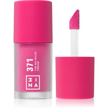 3INA The No-Rules Cream multifunkční líčidlo pro oči, rty a tvář odstín 371 - Electric hot pink 8 ml