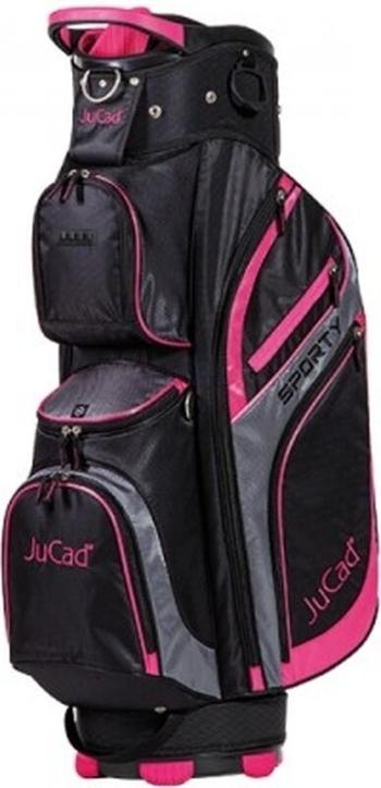 Jucad Sporty Black/Pink Cart Bag