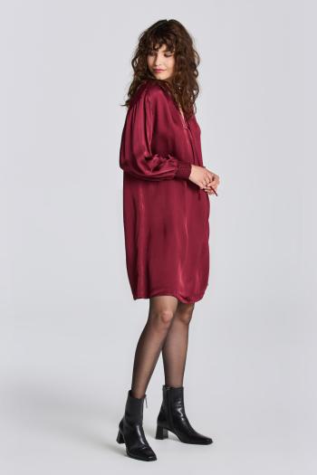 ŠATY GANT D1. STAND COLLAR DRESS ROSEWATER