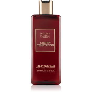 Baylis & Harding The Edit Cherry Temptation luxusní sprchový gel Cherry, Jasmine & Sandalwood 400 ml