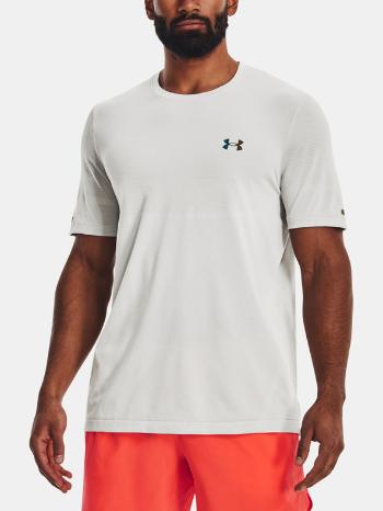 Under Armour UA Rush Seamless Legacy SS Triko Bílá