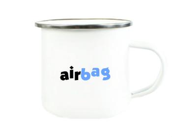 Plechový hrnek Airbag