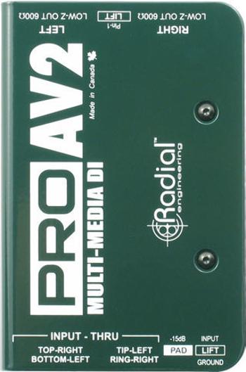 Radial ProAV2 DI-Box