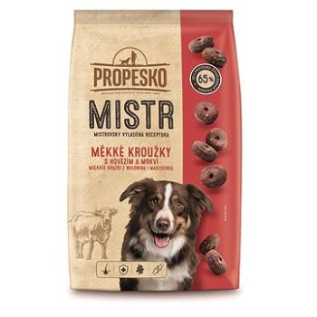 Propesko Mistr Adult měkké kroužky s hovězím 1,5kg (8595606408081)