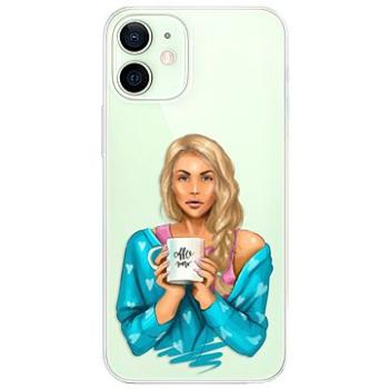 iSaprio Coffe Now - Blond pro iPhone 12 mini (cofnoblo-TPU3-i12m)