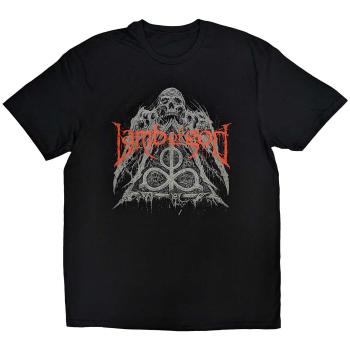 Lamb of God tričko Skull Pyramid Čierna XXL