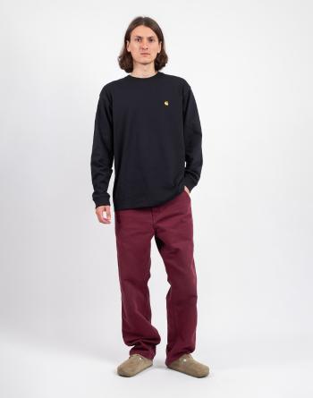 Carhartt WIP Single Knee Pant Malbec aged canvas 33