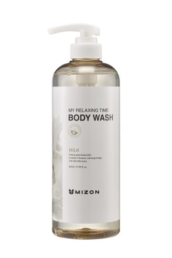 Mizon Sprchový gel s mléčným proteinem Milk My Relaxing Time (Body Wash) 800 ml