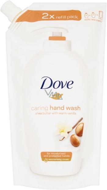 DOVE Pampering Care Shea Butter & Vanilla, Tekuté mydlo náhradná náplň 500 ml