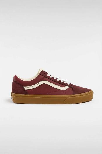 Tenisky Vans Old Skool hnědá barva, VN000CT8B7G1