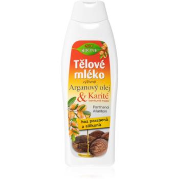 Bione Cosmetics Argan Oil + Karité výživné tělové mléko 500 ml