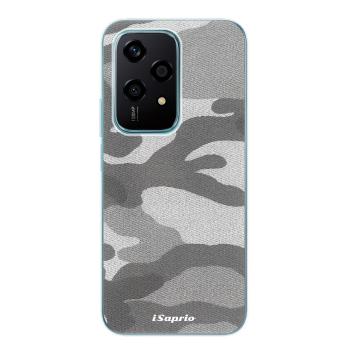 Odolné silikonové pouzdro iSaprio - Gray Camuflage 02 - Honor 200 Lite