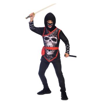 Amscan Dětský kostým - Ninja s lebkou Velikost - děti: XXL: 165 cm