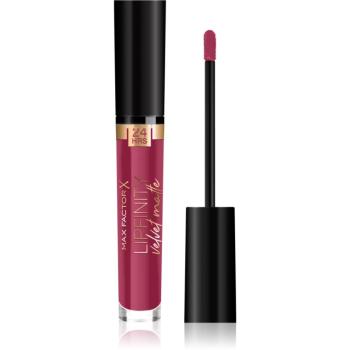 Max Factor Lipfinity Velvet Matte matná tekutá rtěnka odstín 050 Saint Berry 3,5 ml