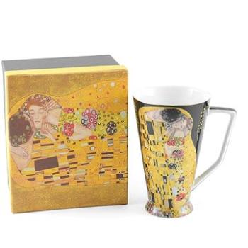 Home Elements Hrnek 500 ml, Klimt, Polibek černý (KLIMT0085)