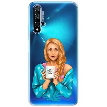 iSaprio Coffe Now - Redhead pro Huawei Nova 5T (cofnored-TPU3-Nov5T)