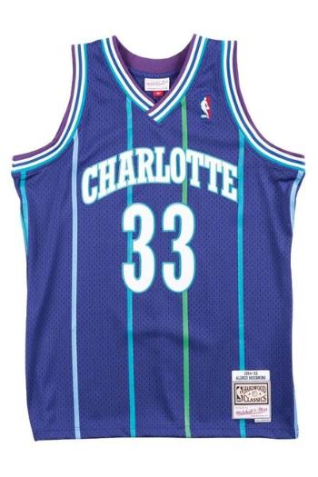 Mitchell & Ness Charlotte Hornets #33 Alonzo Mourning Swingman Jersey purple - L