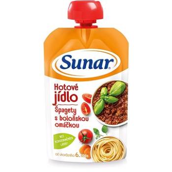 Sunar příkrm špagety s boloňskou omáčkou 120 g (8592084412647)