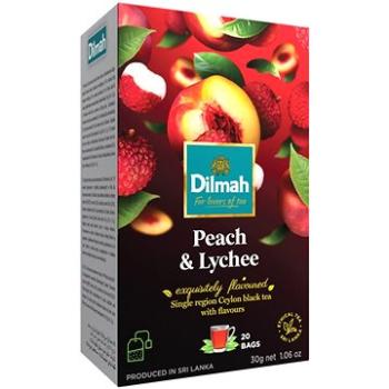 Dilmah Čaj černý Broskev Lychee 20x1,5g (9312631142266)