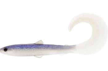 Westin gumová nástraha bullteez curltail sparkling blue - 8 cm 3 g 3 ks