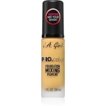 L.A. Girl Cosmetics PRO. Color podkladová báze pod make-up pro sjednocení barevného tónu pleti odstín Yellow 30 ml