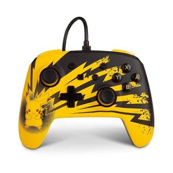 PowerA Enhanced Wired Controller - Pokémon Pikachu Lightning - Nintendo Switch (617885023965)