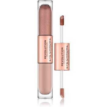 Makeup Revolution Eye Chrome tekuté oční stíny odstín Life 2 x 2.2 ml