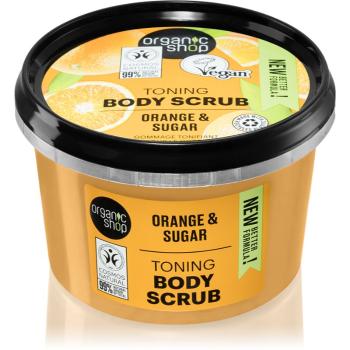 Organic Shop Orange & Sugar tonizační peeling na tělo 250 ml