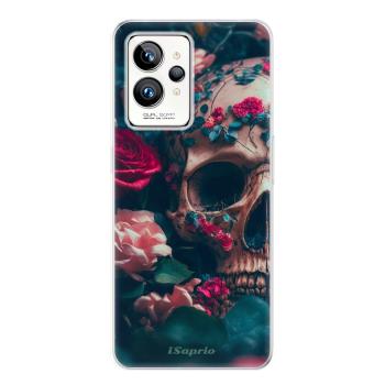 Odolné silikonové pouzdro iSaprio - Skull in Roses - Realme GT 2 Pro