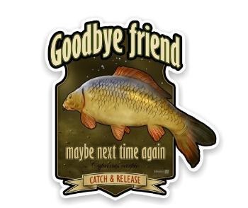 4anglersdesign samolepka 17 goodbye friend