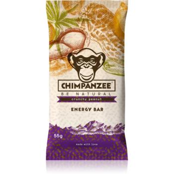 Chimpanzee Energy Bar energetická tyčinka příchuť Crunchy Peanut 55 g