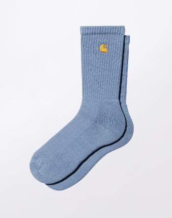 Carhartt WIP Chase Socks Charm Blue/Gold